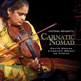 Carnatic Nomad - Jyotsna Srikanth CD Cover.