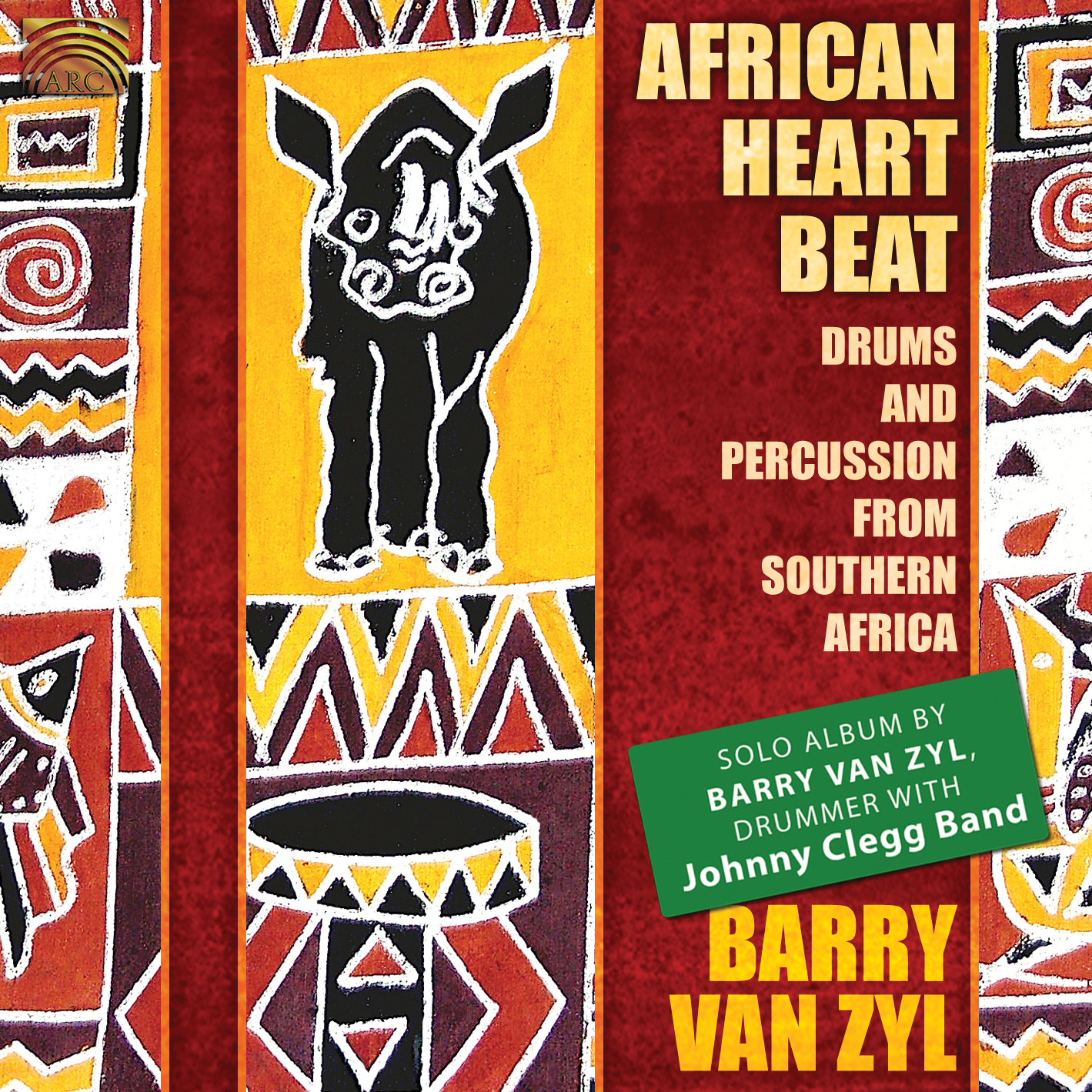 EUCD2144 African Heartbeat - Drums and Percussion from Southern Africa