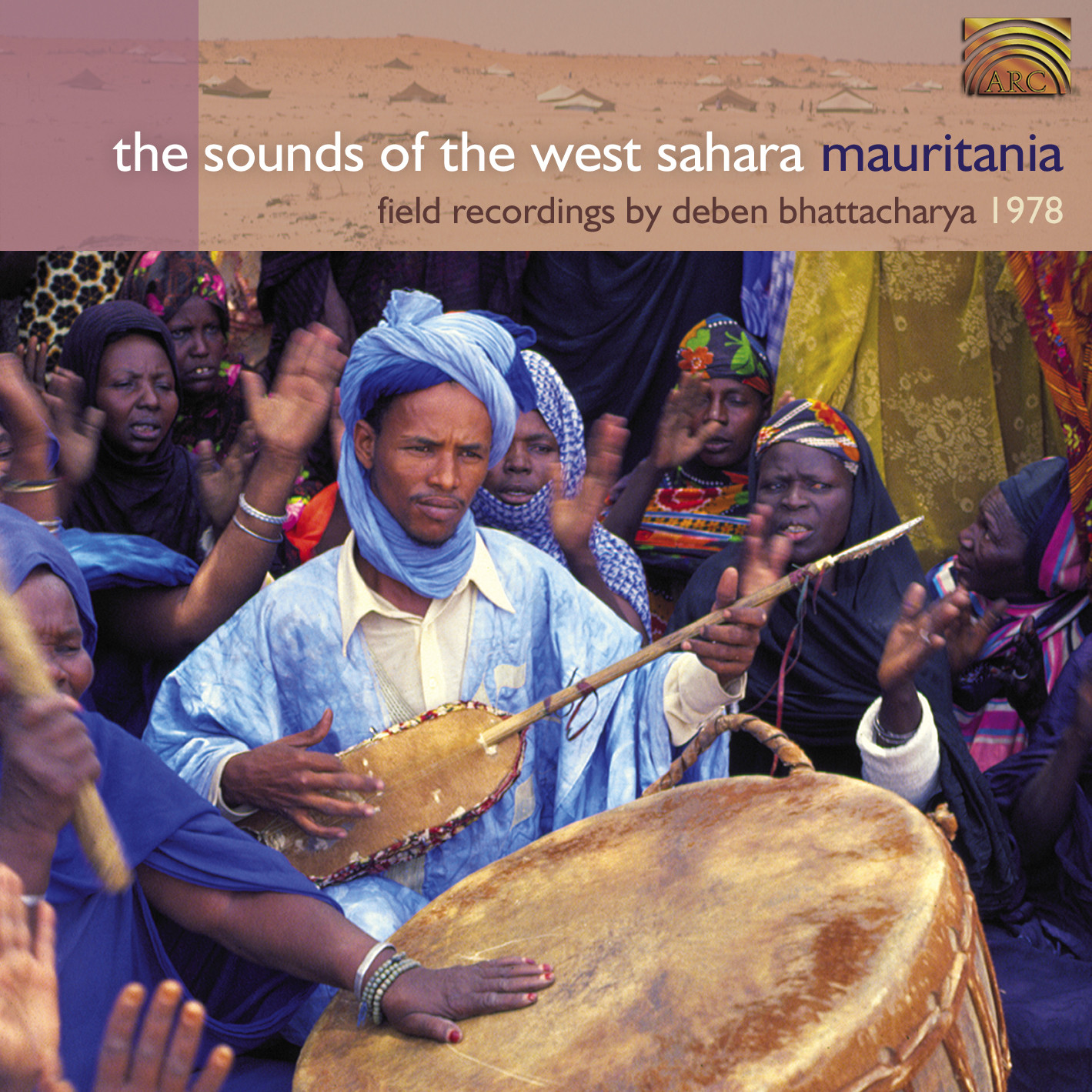 EUCD1870 Sounds of the West Sahara - Mauritania - Field recordings by Deben Bhattacharya