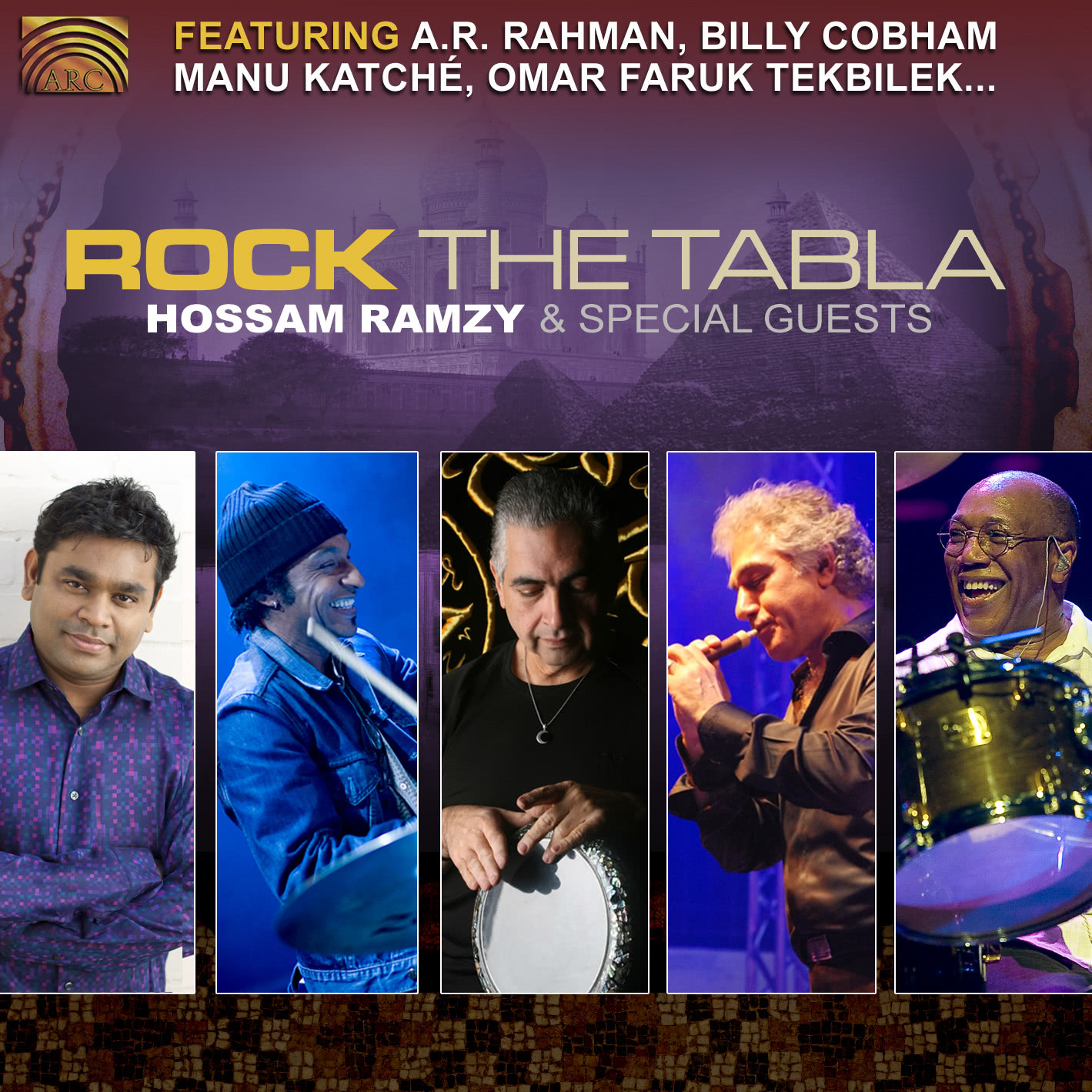 EUCD2349 Rock the Tabla - featuring A.R. Rahman, Billy Cobham, Manu Katché, Omar Faruk Tekbilek…