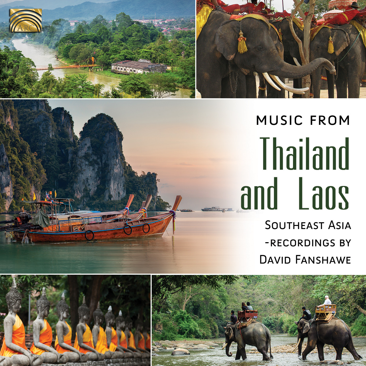 EUCD2588 Music from Thailand and Laos - Southeast Asia - recordings by David Fanshawe